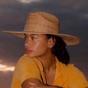 lack of color Western Wide Palma small/medium hat, great condition